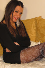 Italian Black Pantyhose